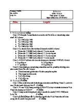 Đề và đáp án kiểm tra một tiết Lịch sử lớp 9 - Năm học 2016-2017